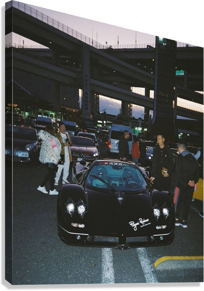 PAGANI ZONDA STREET CULTURE CANVAS POSTER