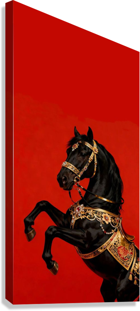MAJESTIC STALLION LUXURY CANVAS POSTER