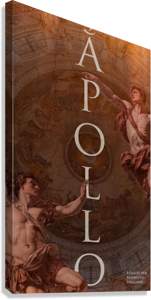 APOLLO GREEK GOD OF LIGHT AND POWER CLASSICAL ART CANVAS POSTER