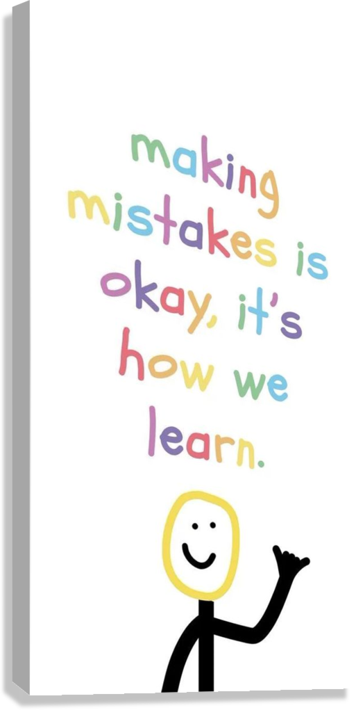 CLASSROOM GROWTH MINDSET CANVAS POSTER