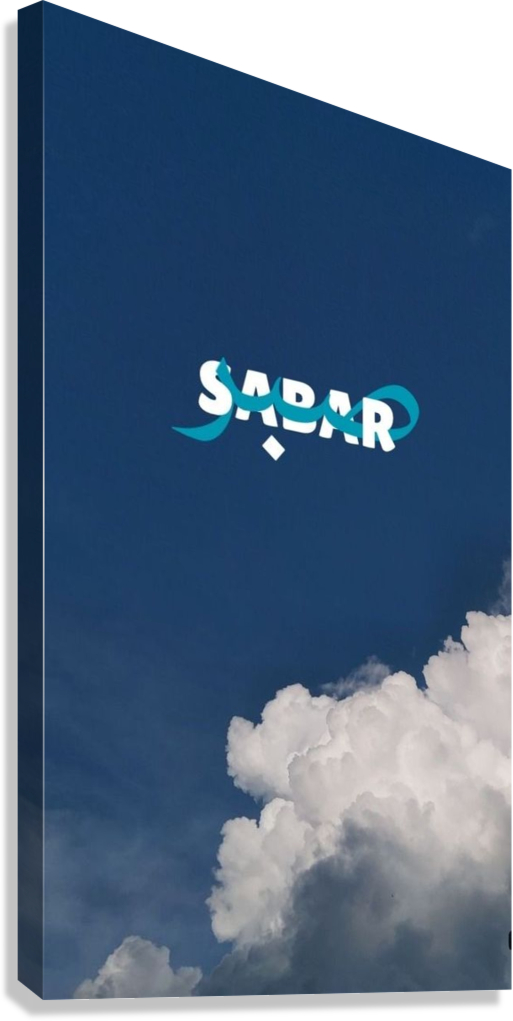 SABR CLOUD AESTHETIC CANVAS POSTER