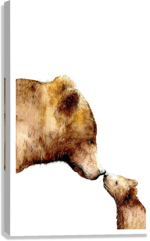 SWEET BEAR MOMENT CANVAS POSTER