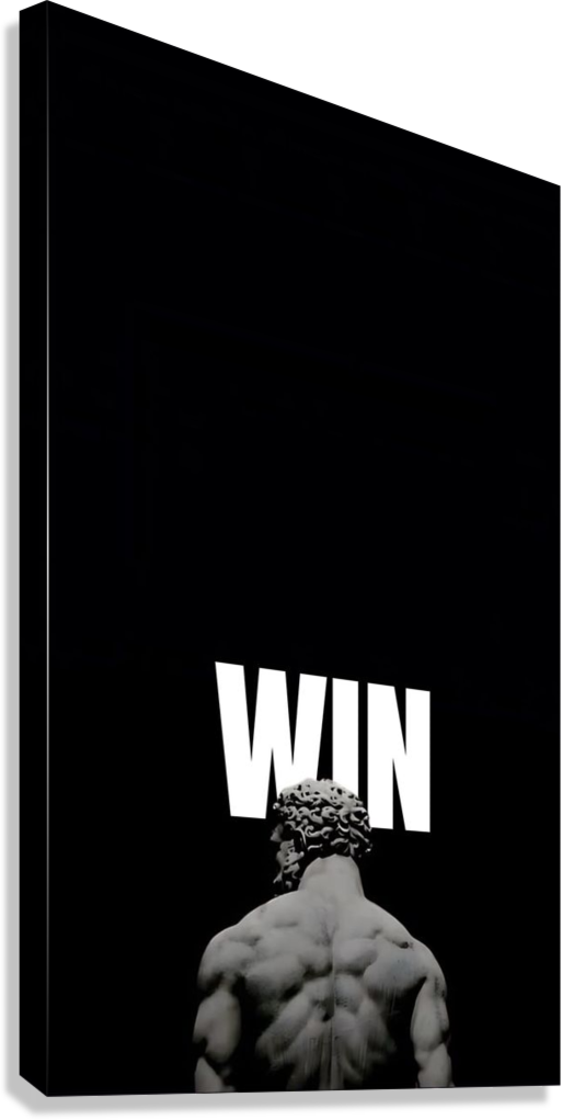 DARK VICTORY MINDSET CANVAS POSTER