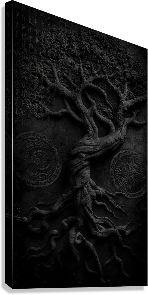 DARK TREE OF POWER CANVAS POSTER
