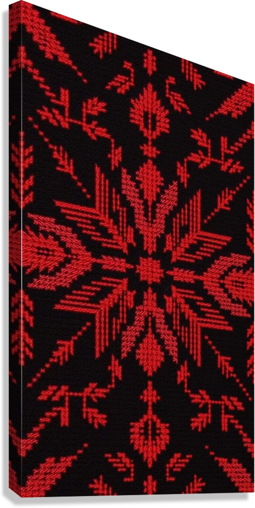 BOLD ETHNIC DESIGN CANVAS POSTER