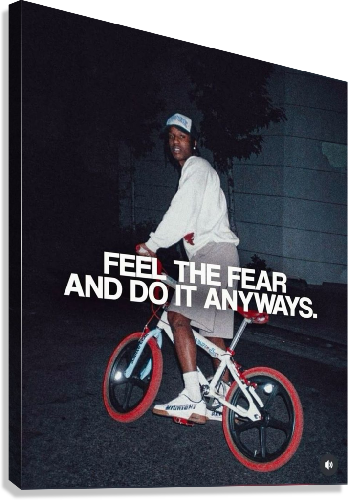 ASAP ROCK MOTIVATIONAL CANVAS POSTER