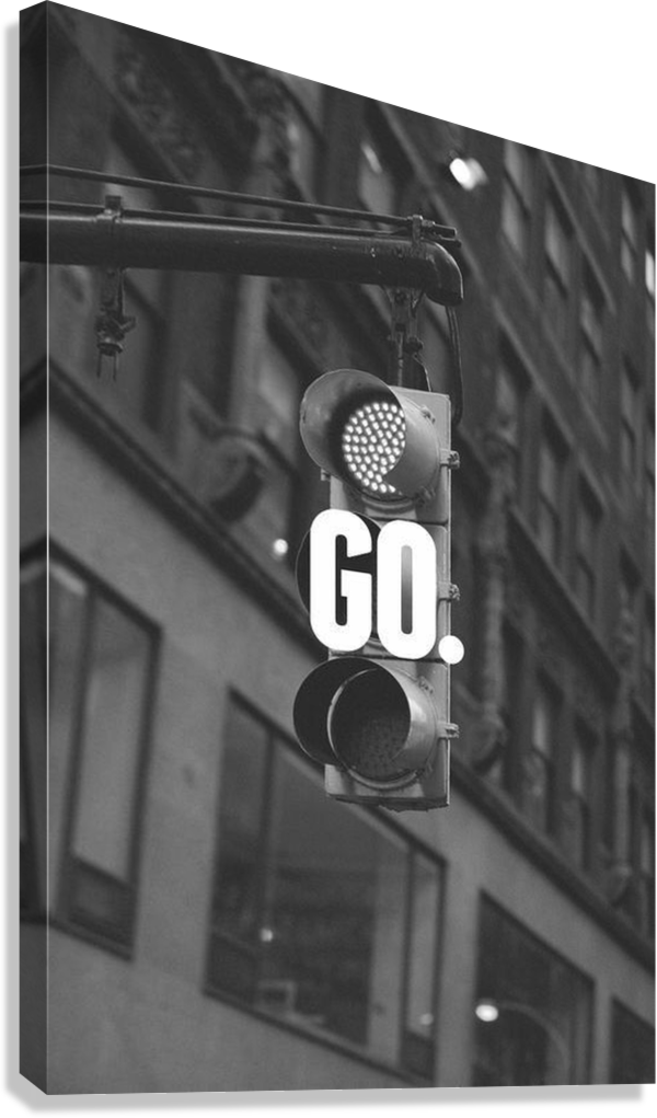 MOTIVATIONAL CANVAS POSTER