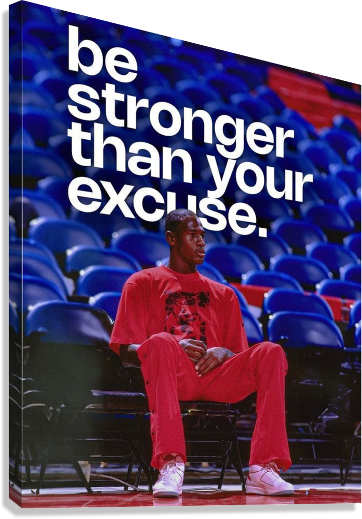 BASKETBALL MOTIVATIONAL CANVAS POSTER