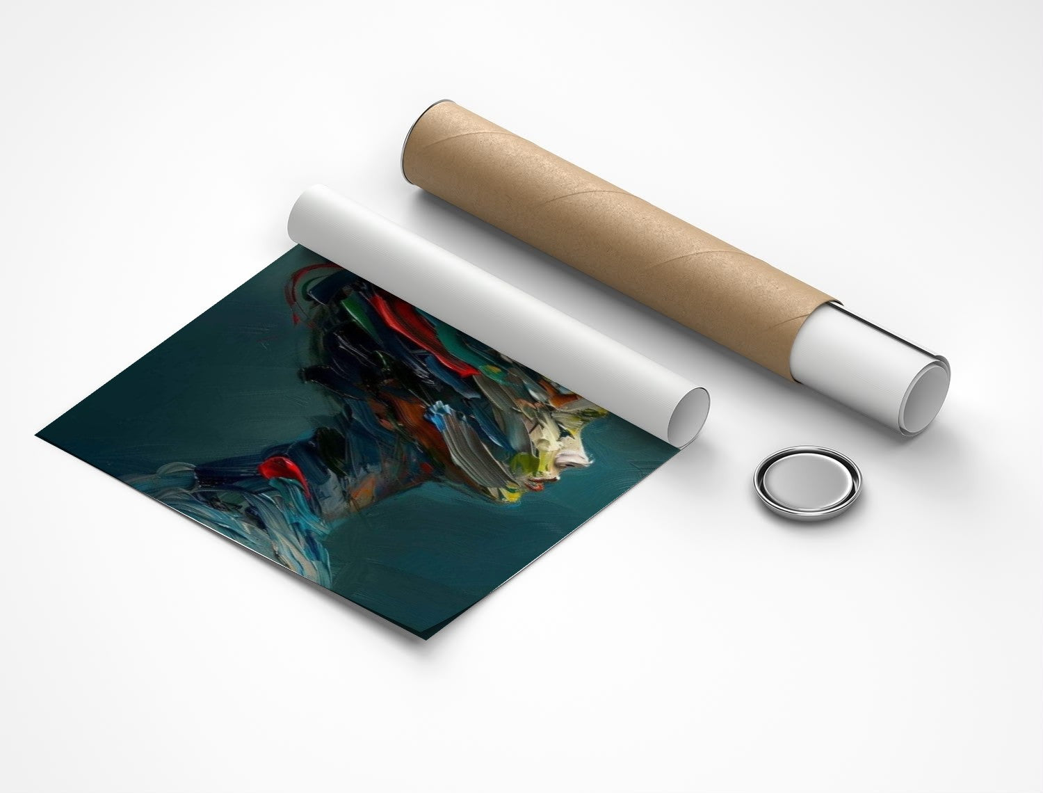 Rolled poster