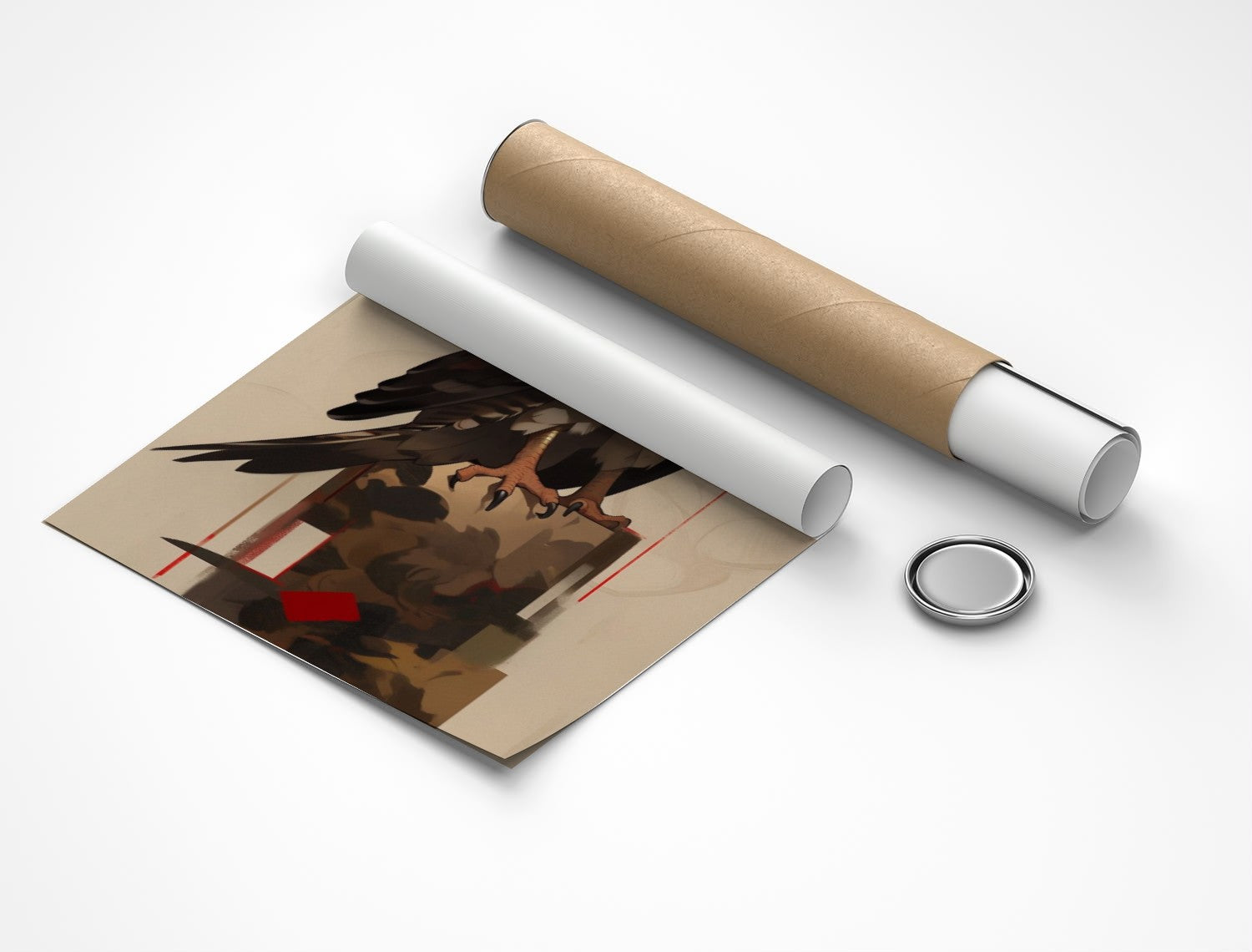 Rolled poster