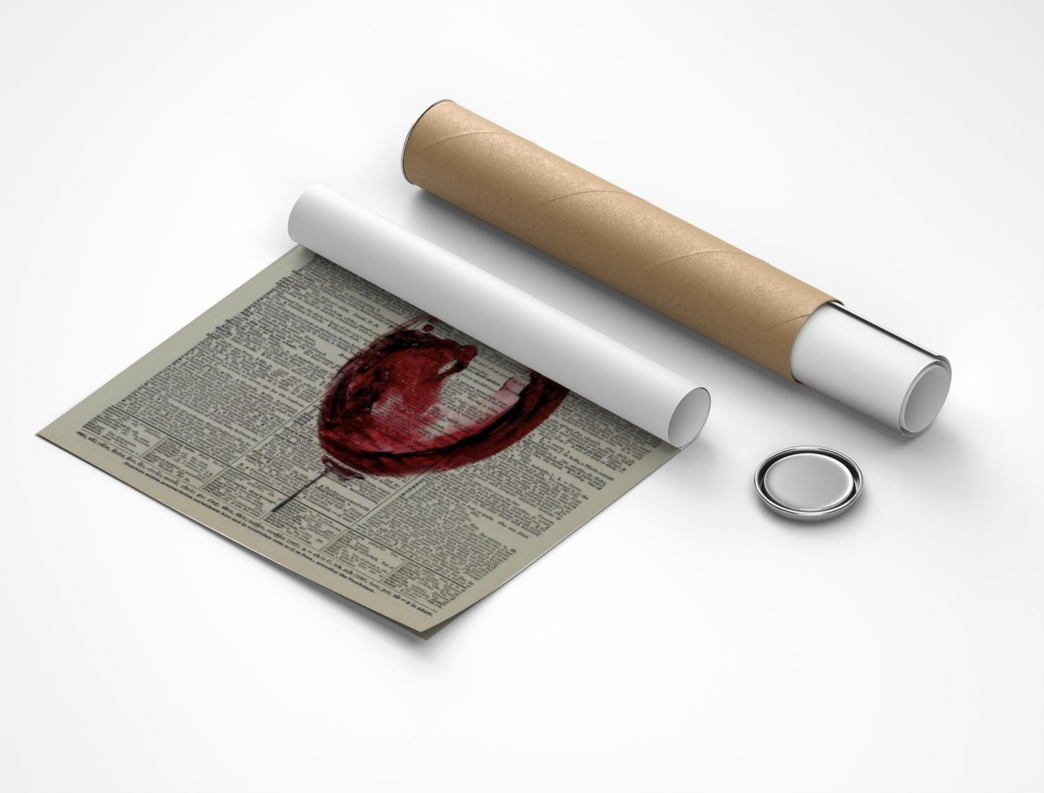 Rolled poster