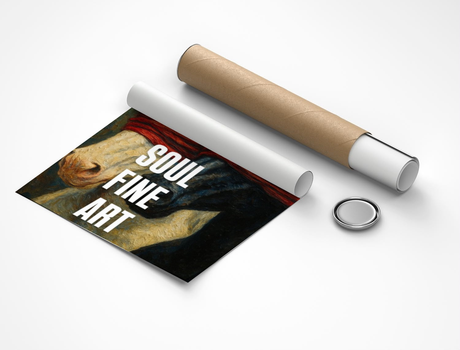 Rolled poster