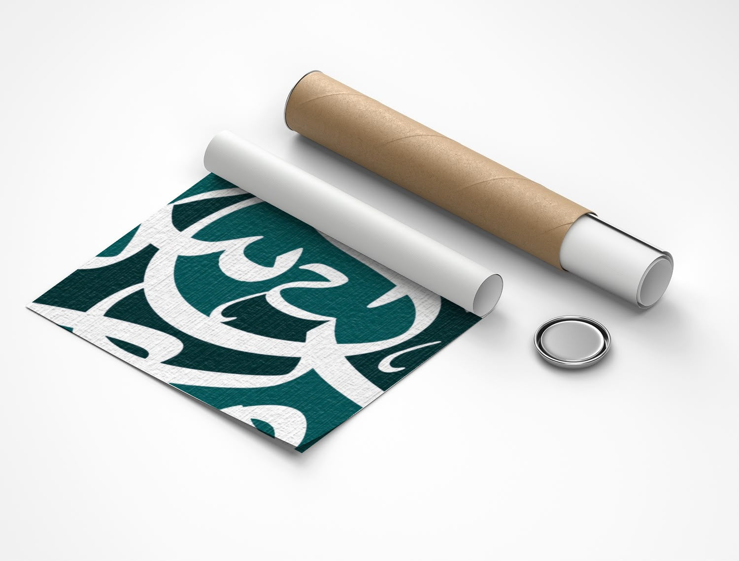 Rolled poster