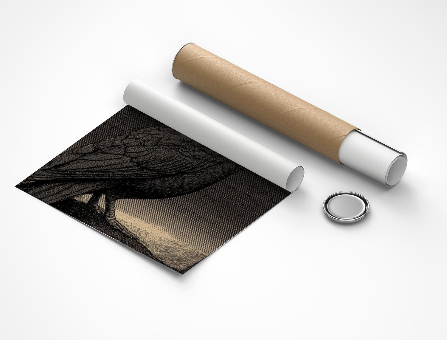 Rolled poster