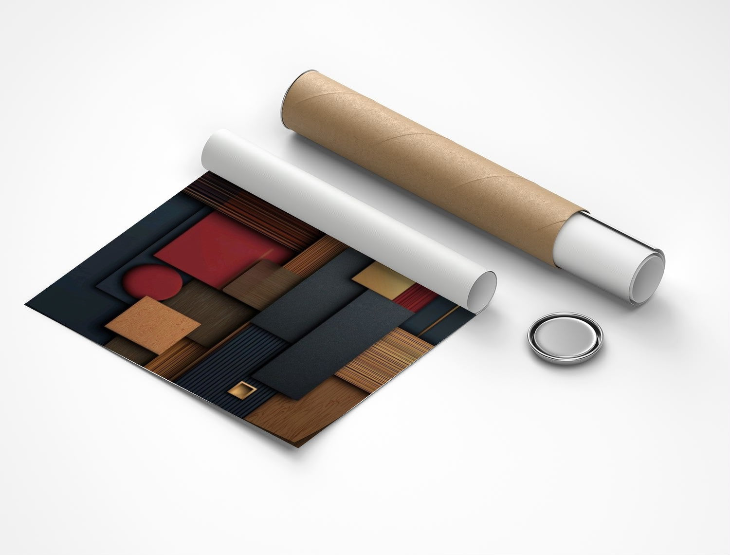 Rolled poster