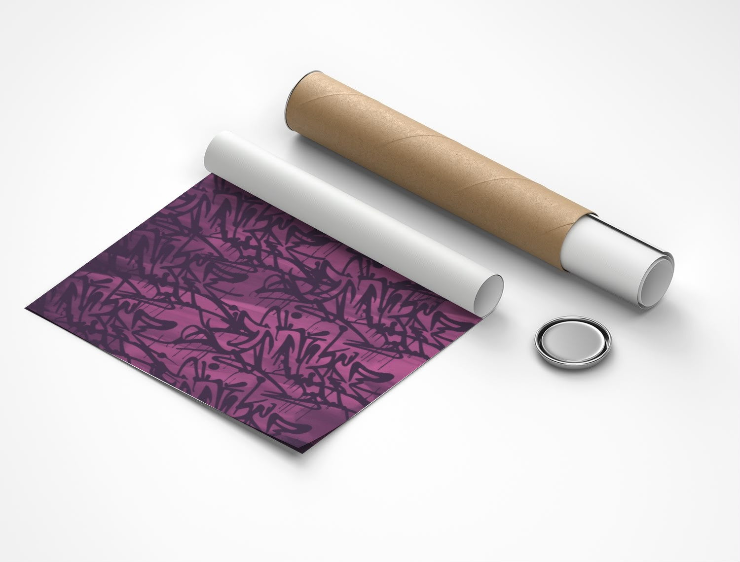 Rolled poster