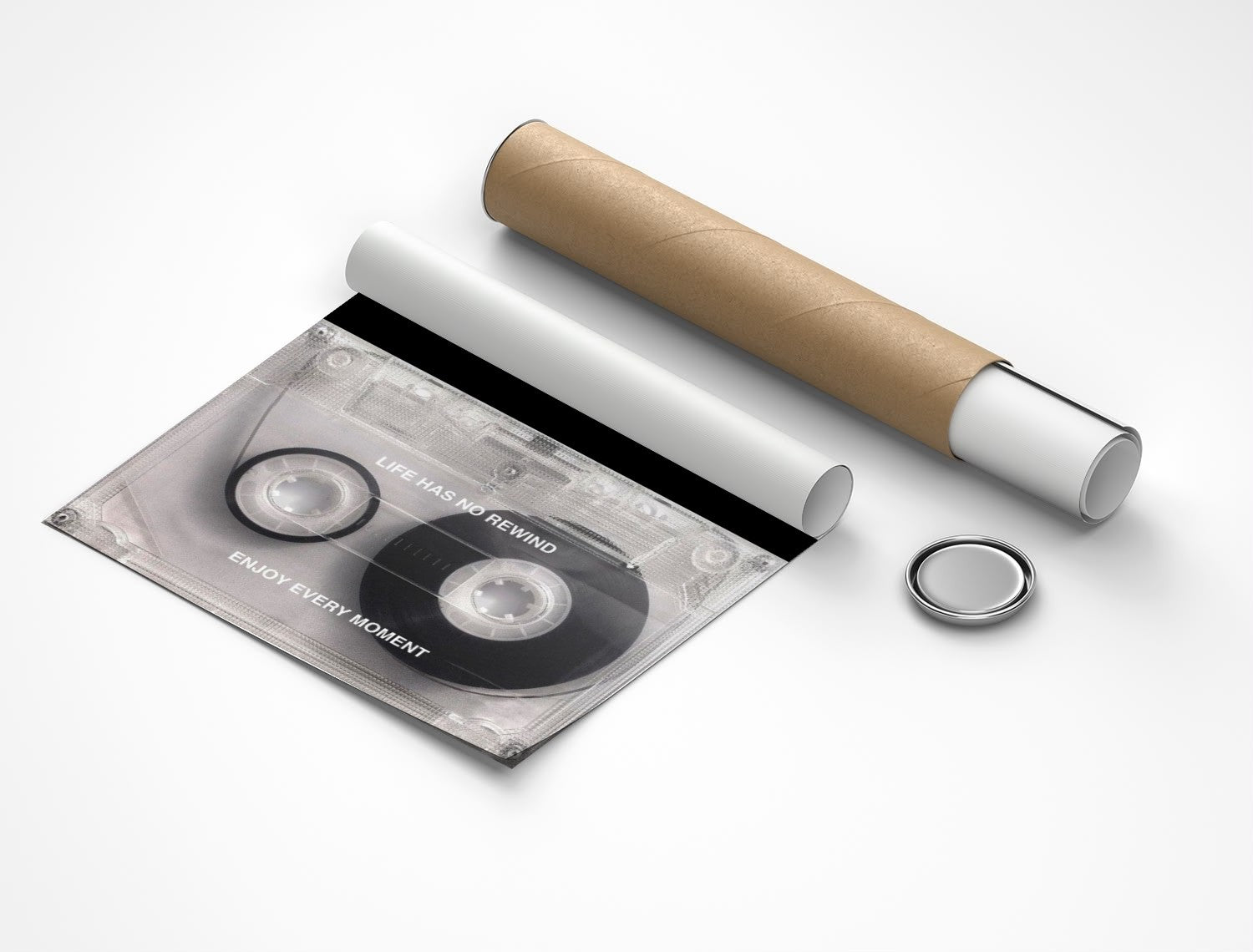 Rolled poster