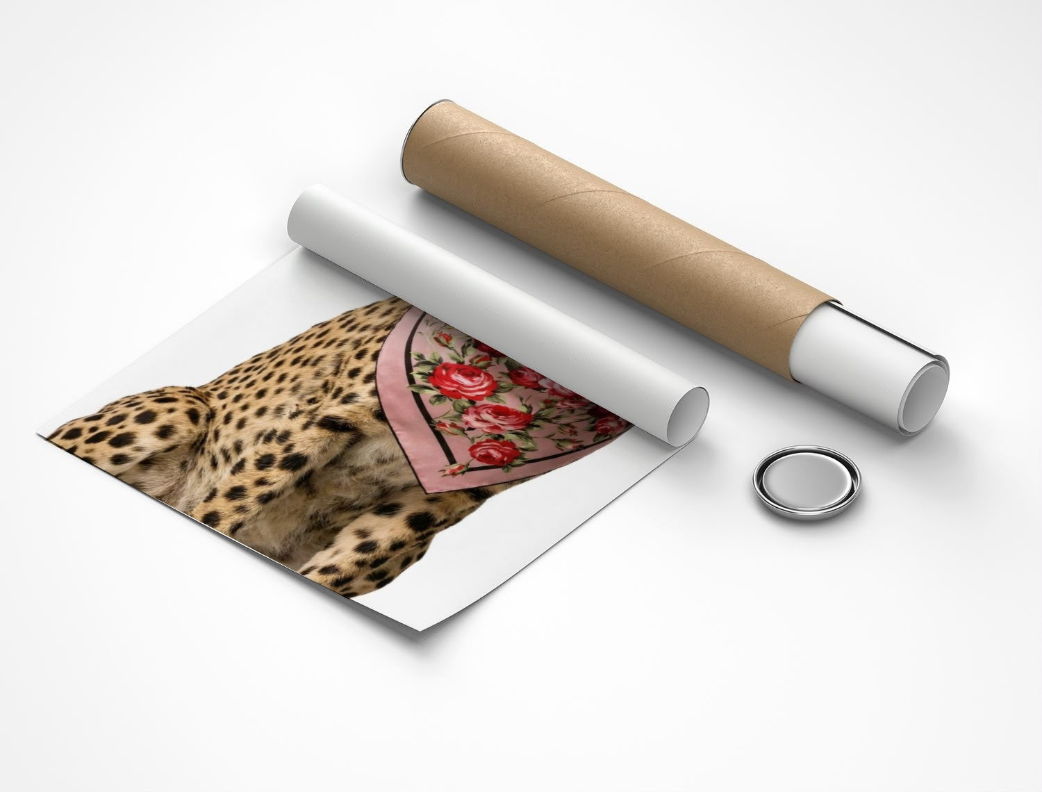 Rolled poster