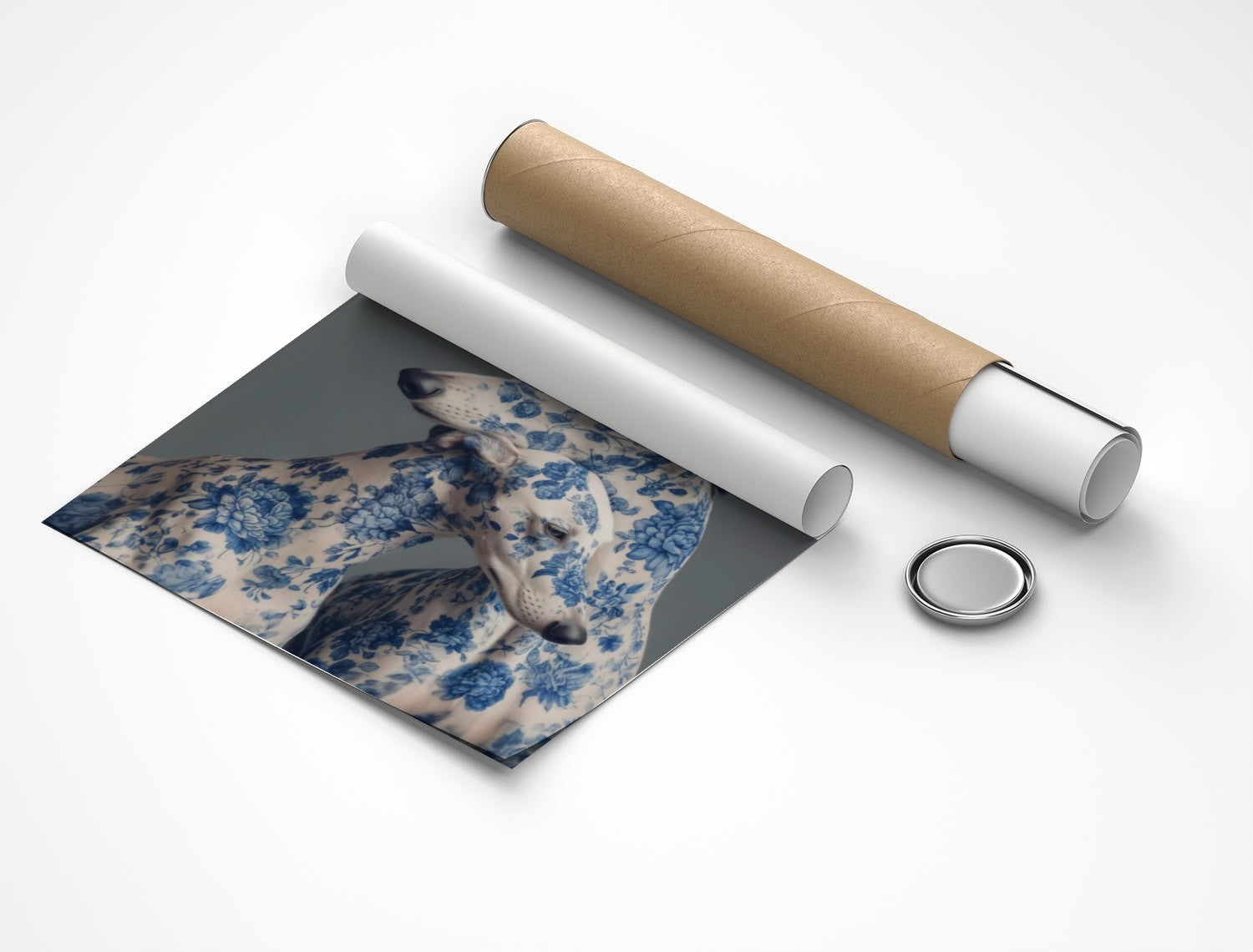 Rolled poster