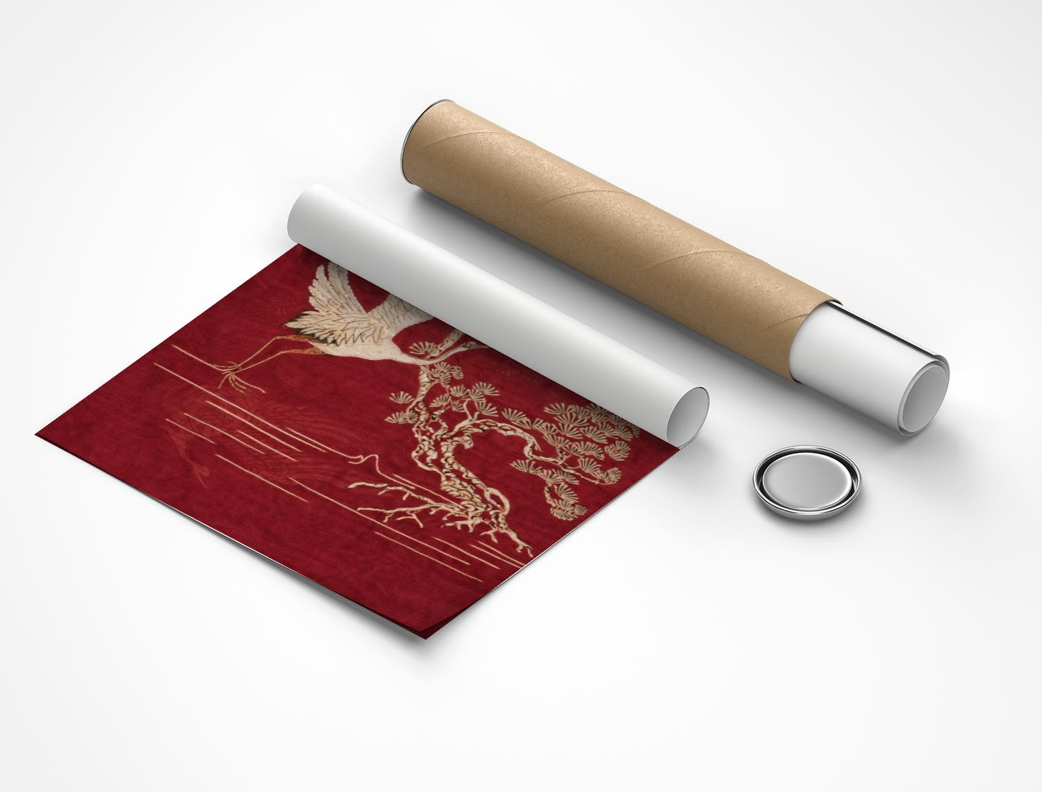 Rolled poster
