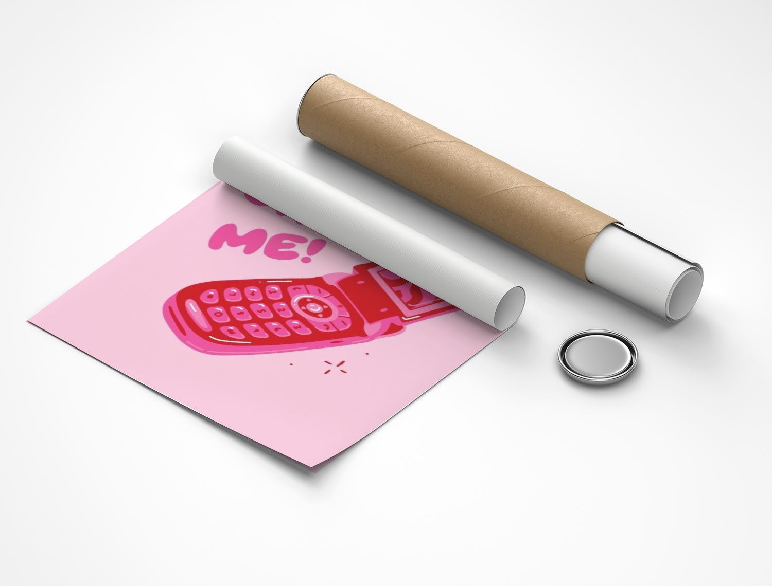 Rolled poster