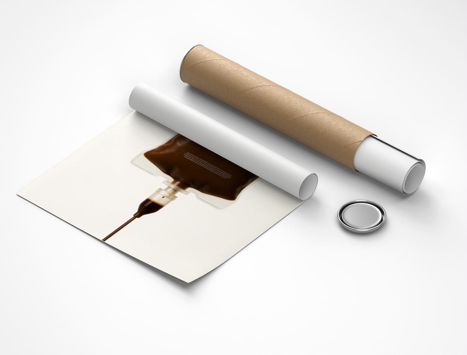 Rolled poster