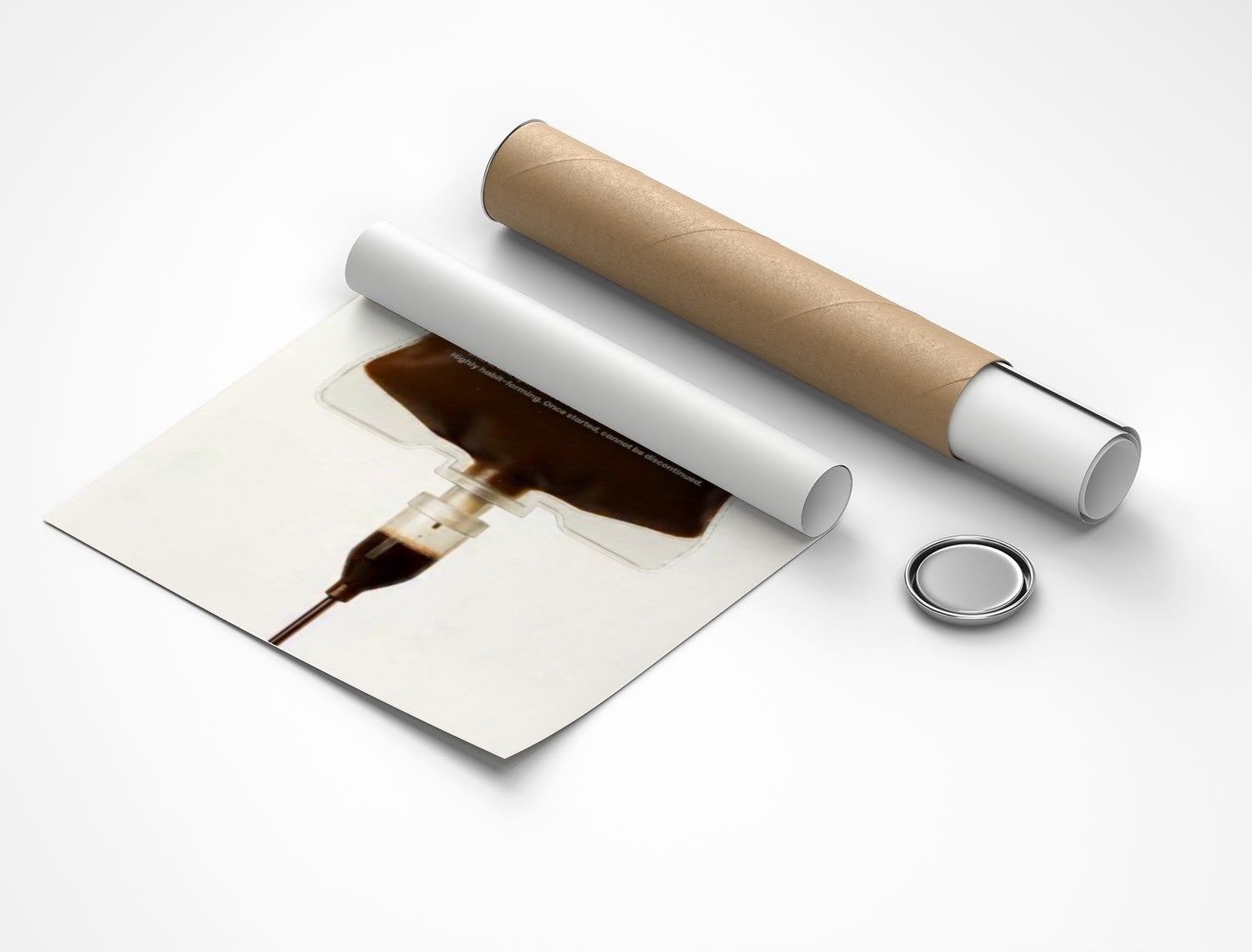 Rolled poster
