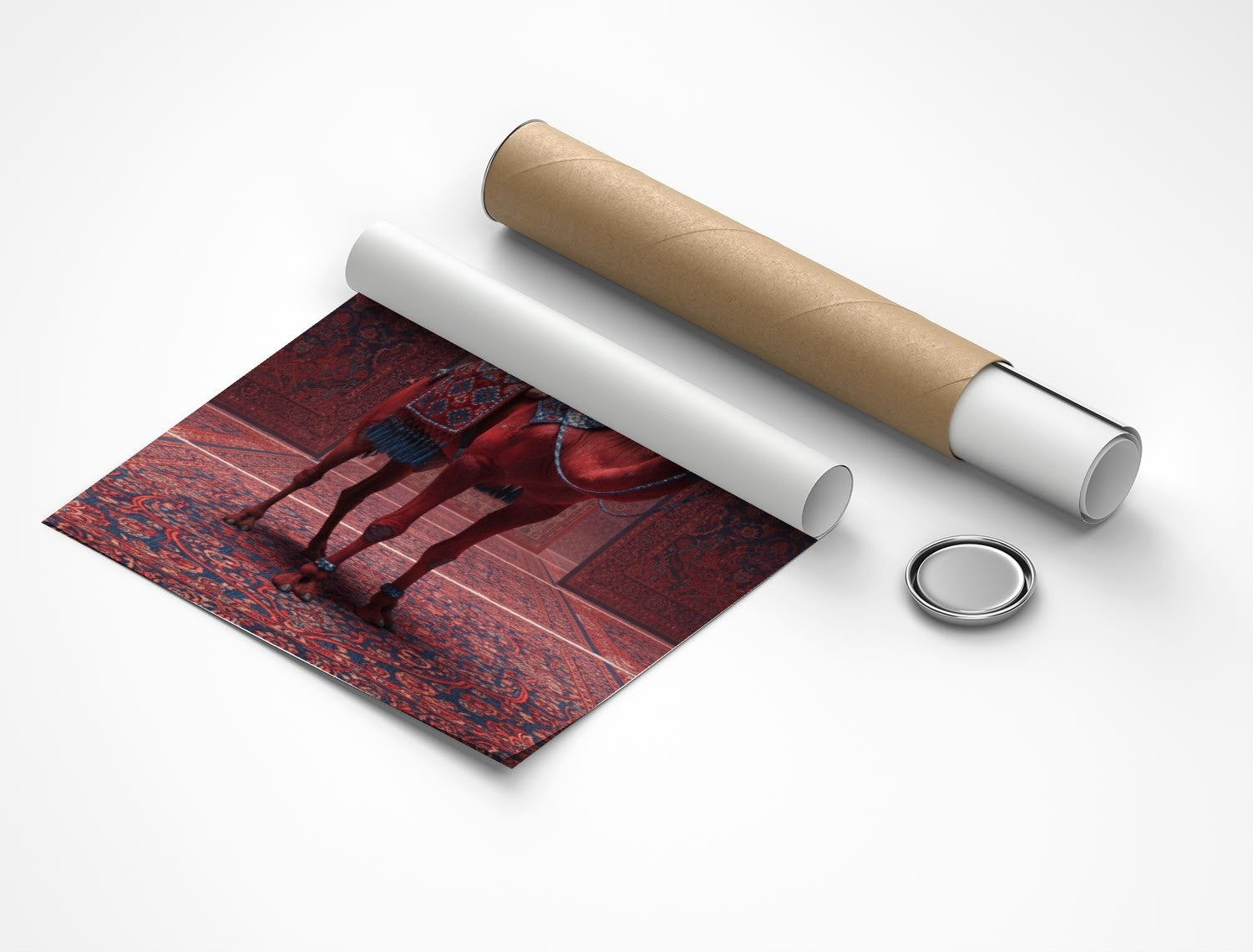 Rolled poster