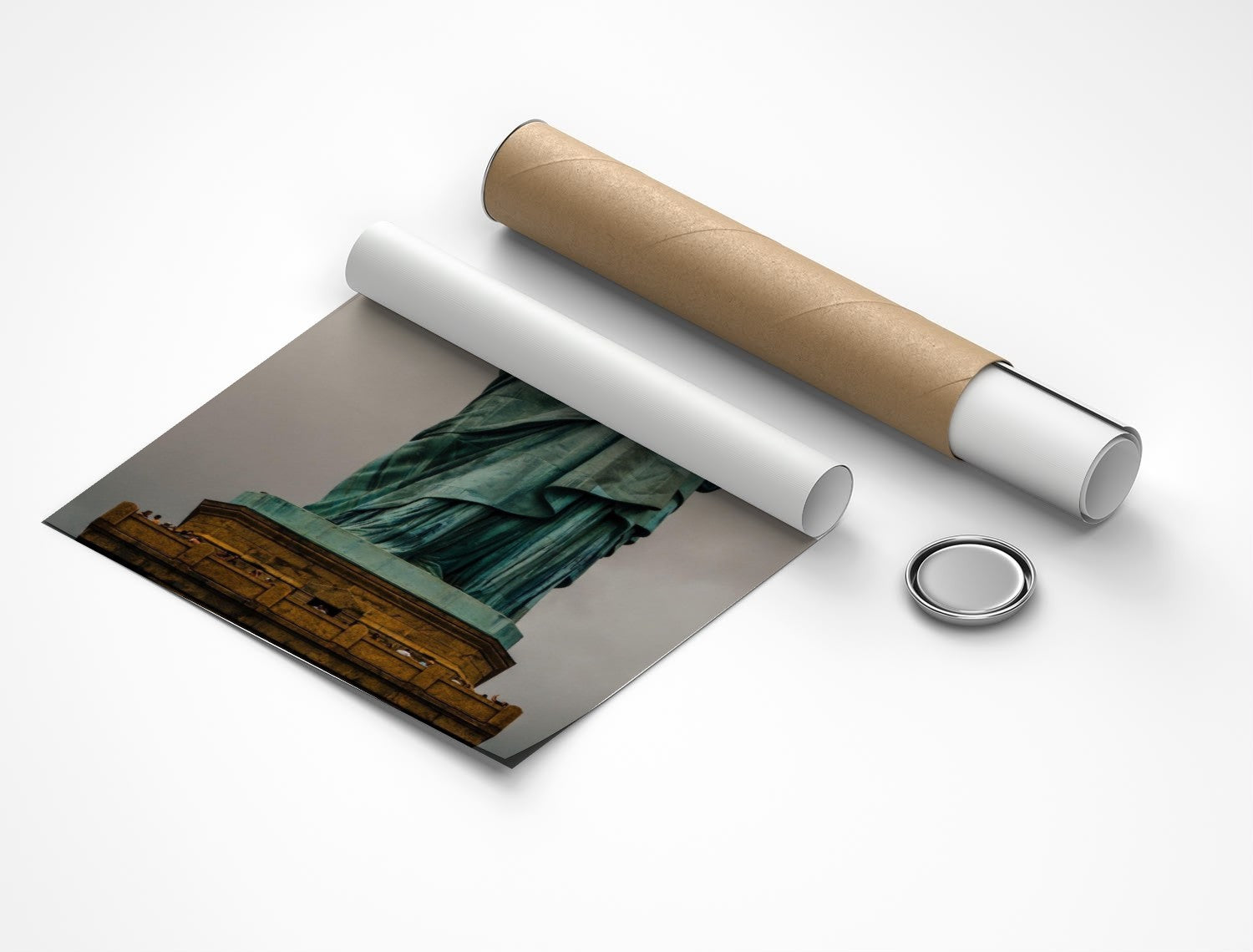 Rolled poster