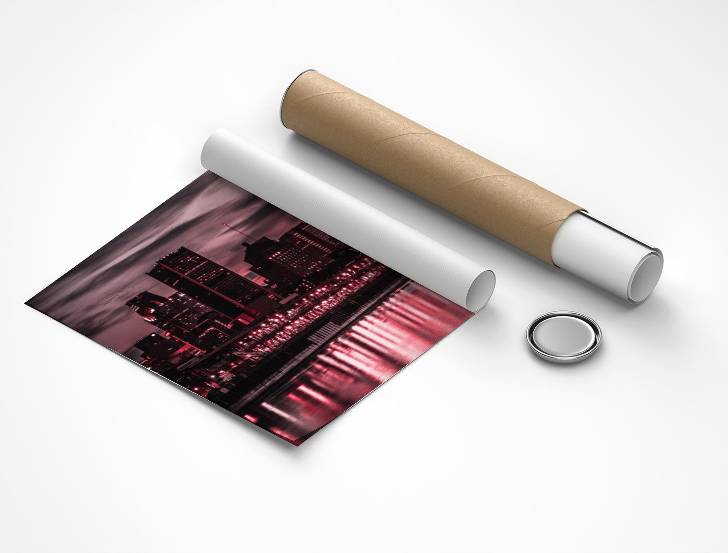 Rolled poster