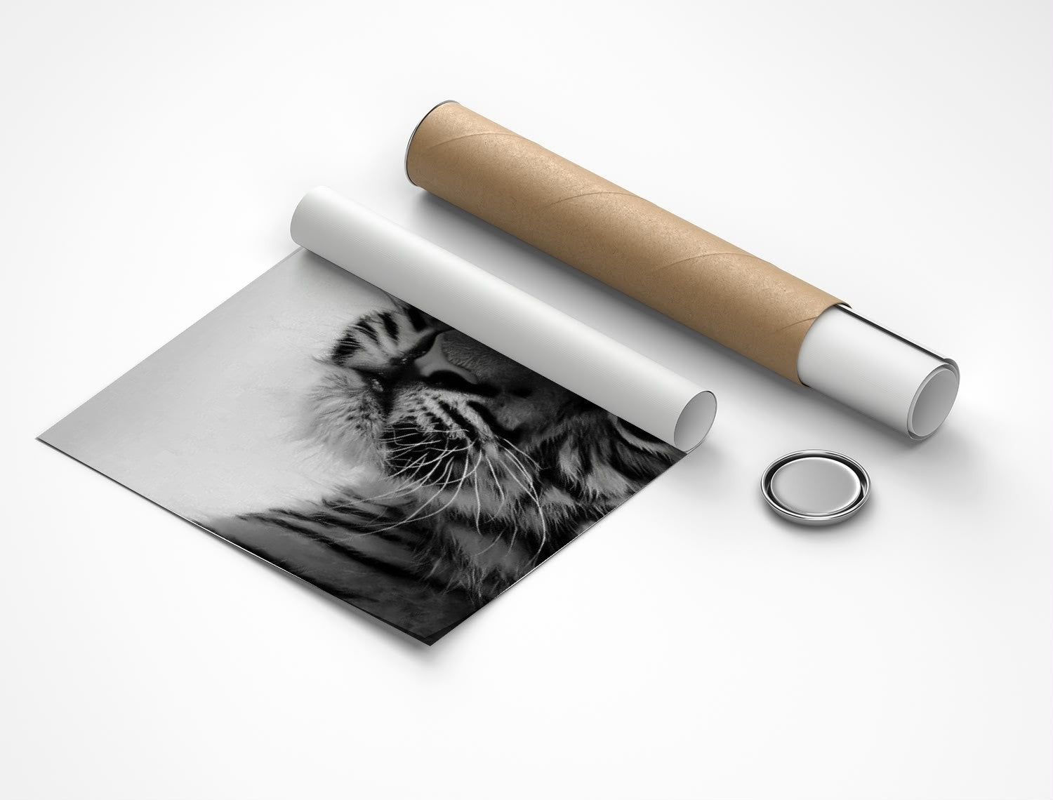 Rolled poster