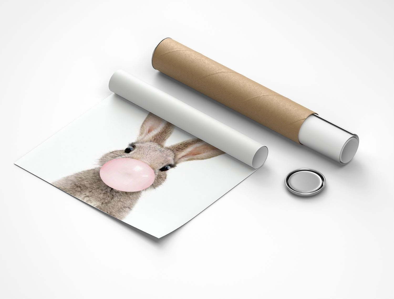 Rolled poster