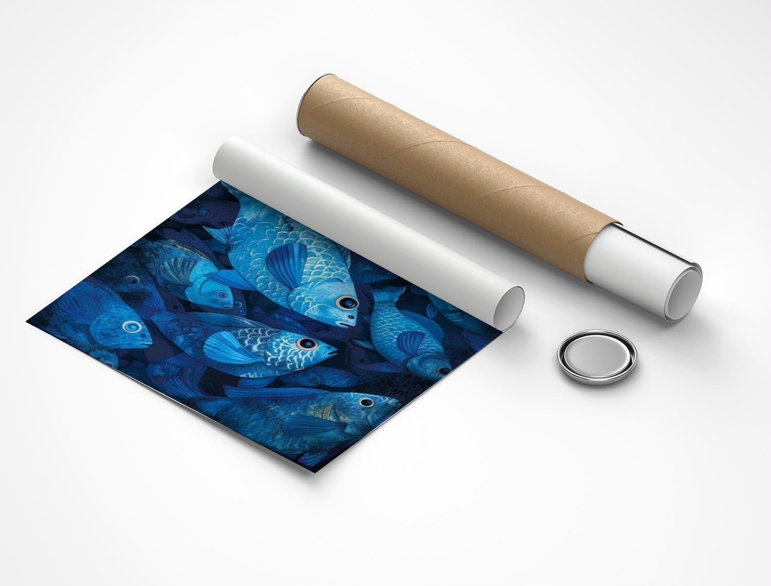 Rolled poster