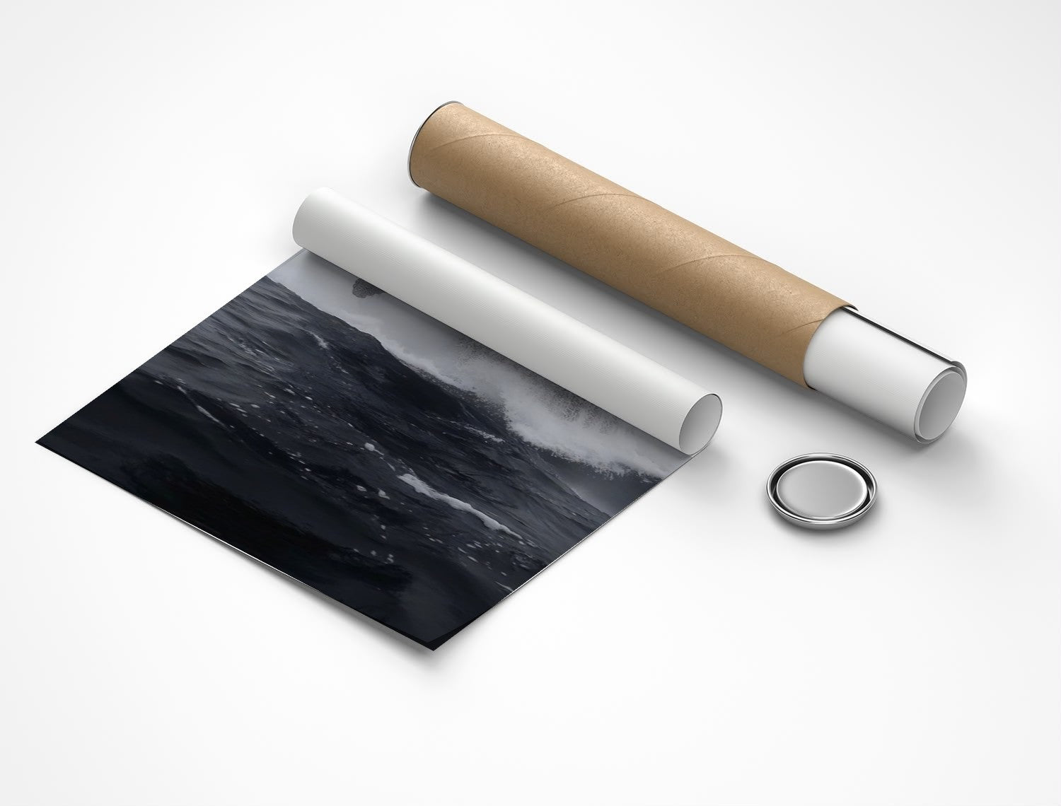 Rolled poster