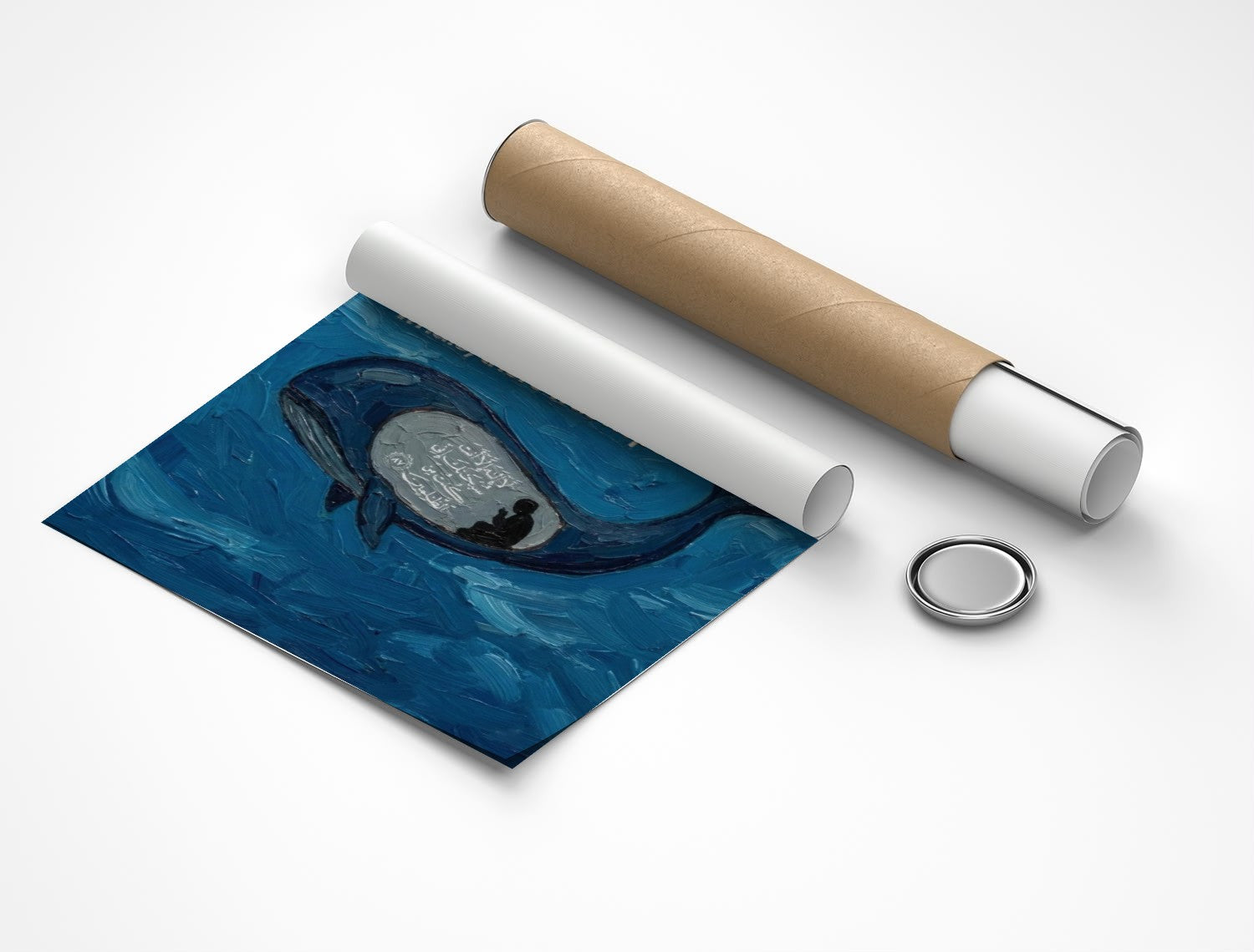 Rolled poster