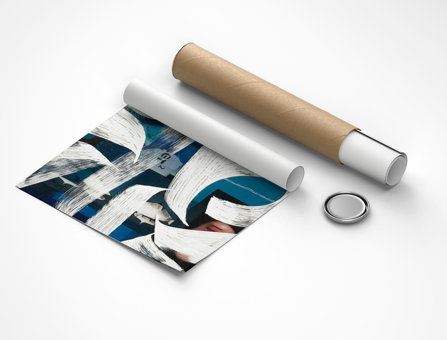 Rolled poster