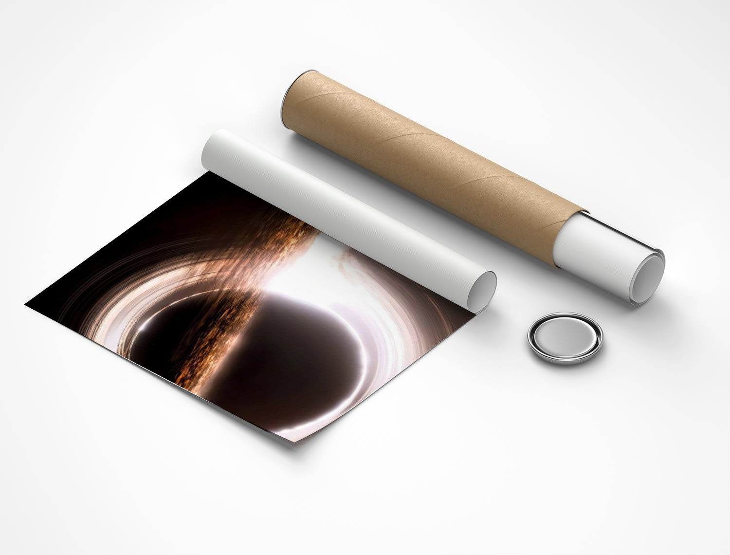 Rolled poster