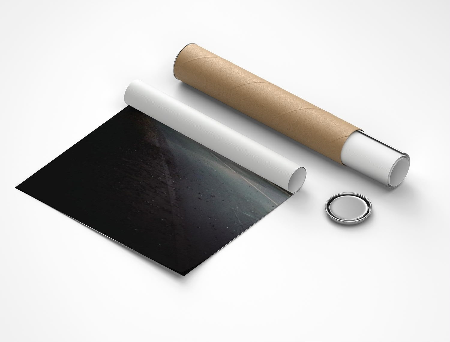 Rolled poster