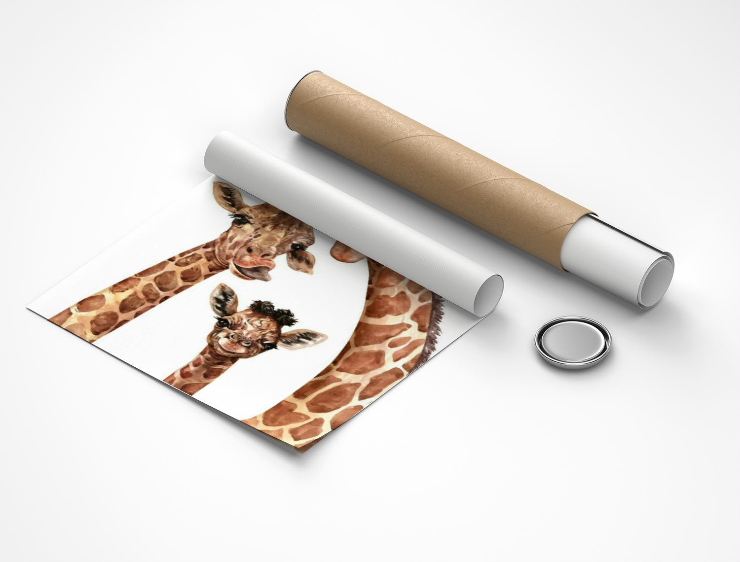 Rolled poster