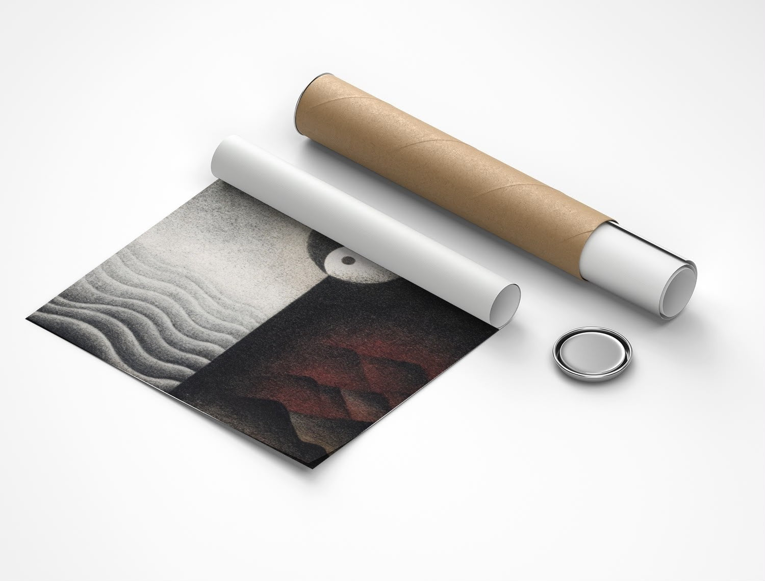 Rolled poster