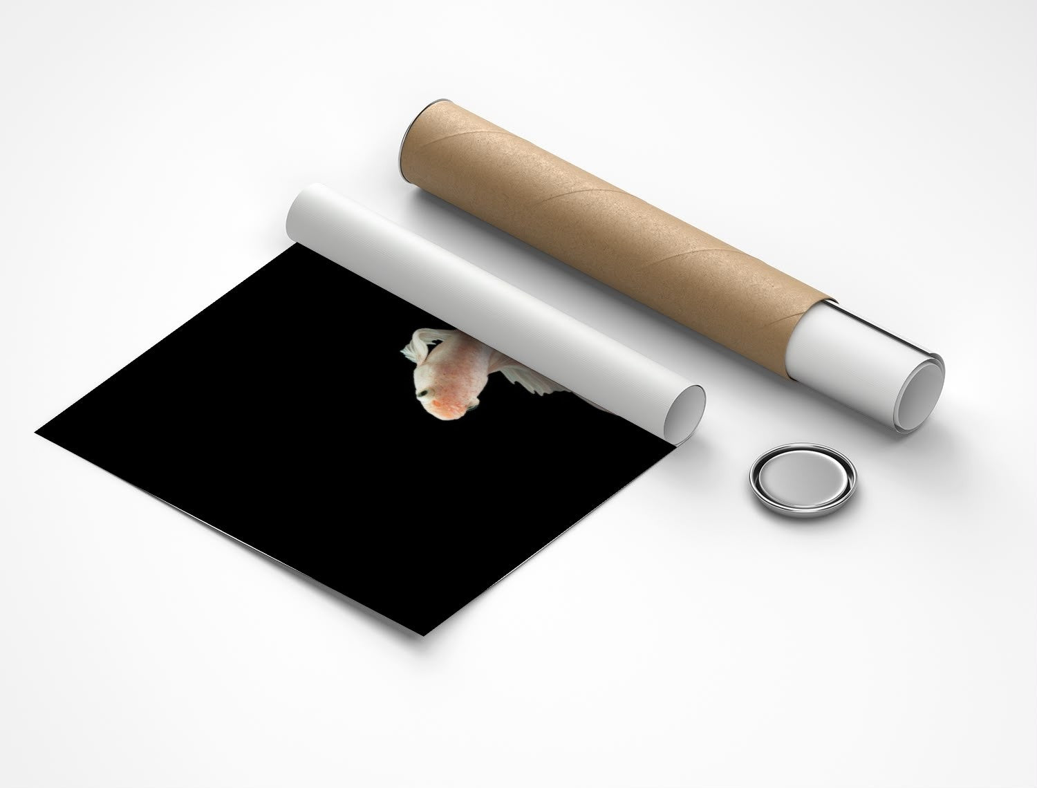 Rolled poster