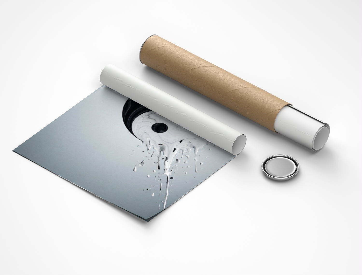 Rolled poster