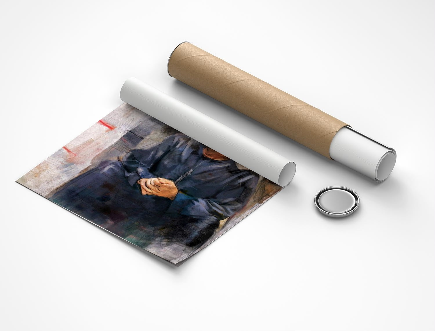 Rolled poster