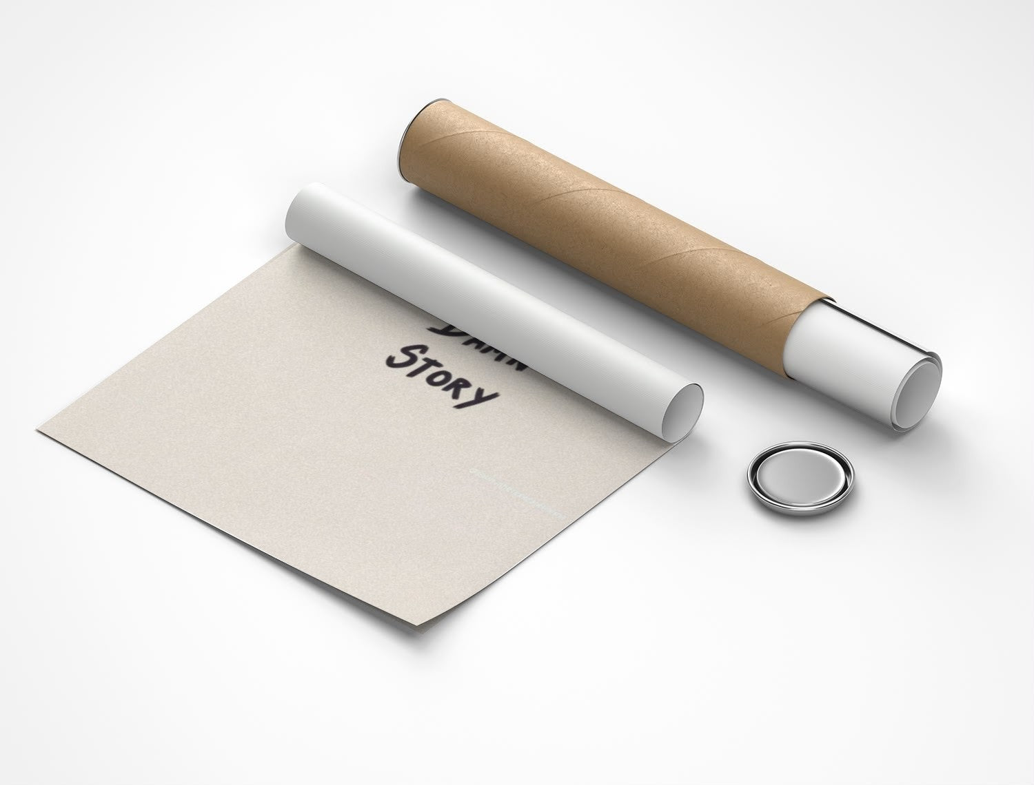 Rolled poster