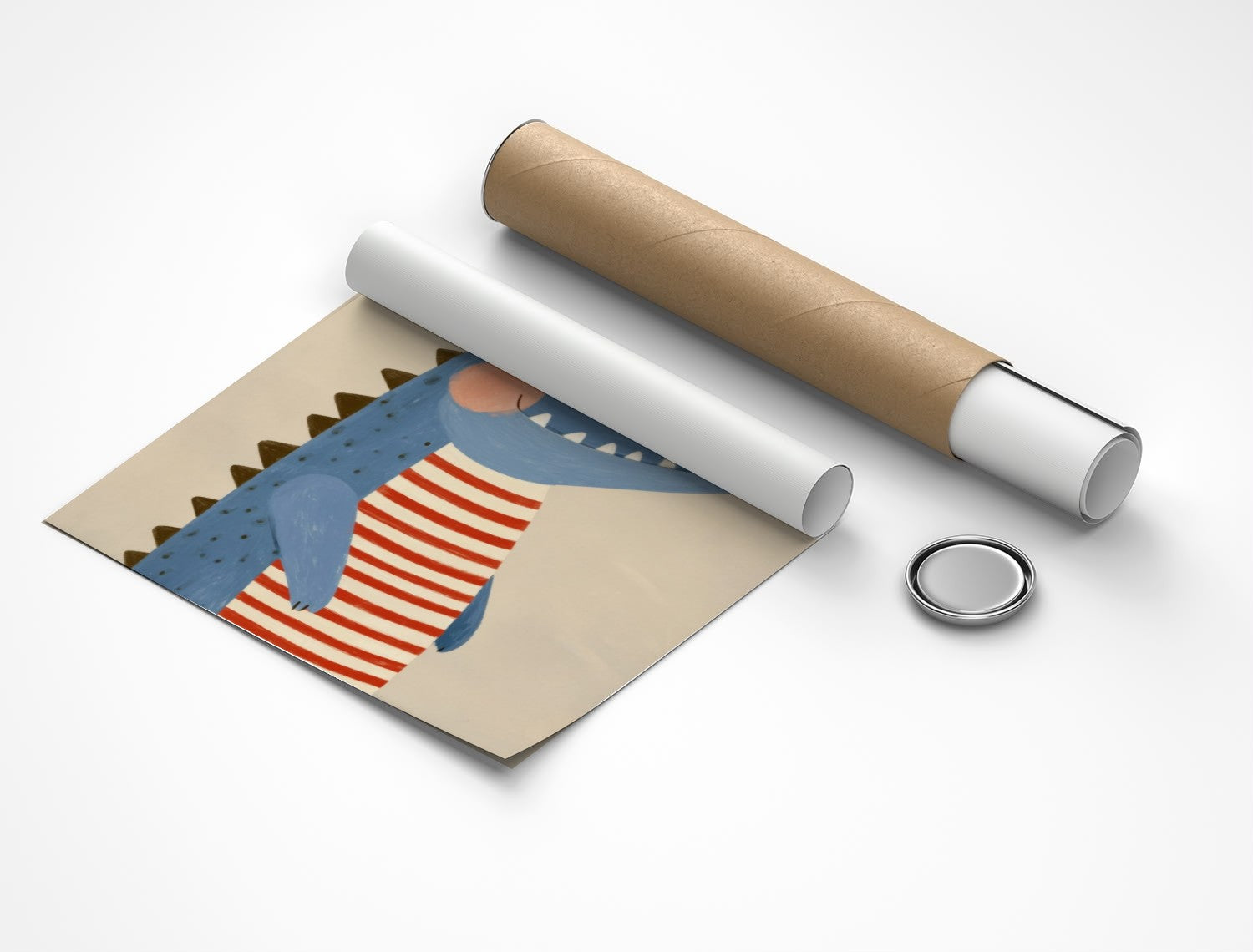 Rolled poster