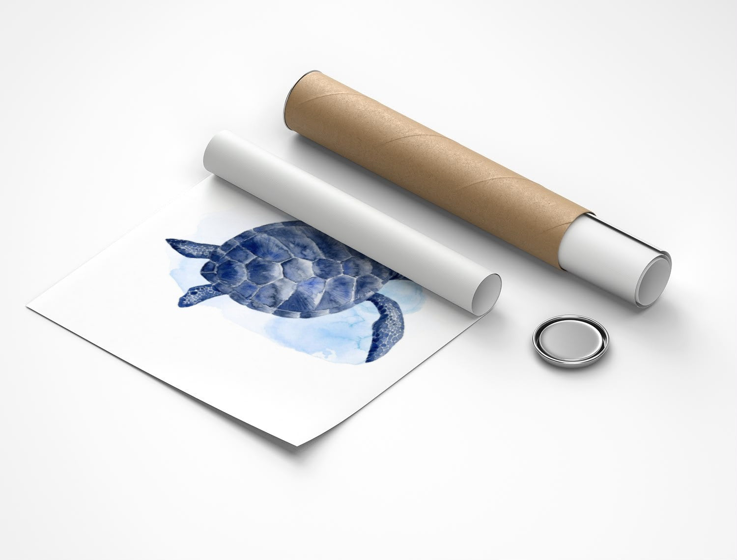 Rolled poster
