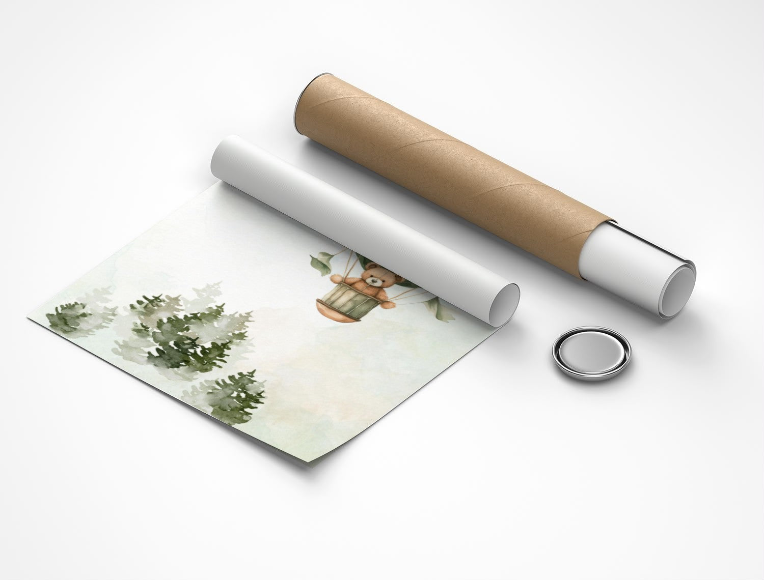 Rolled poster