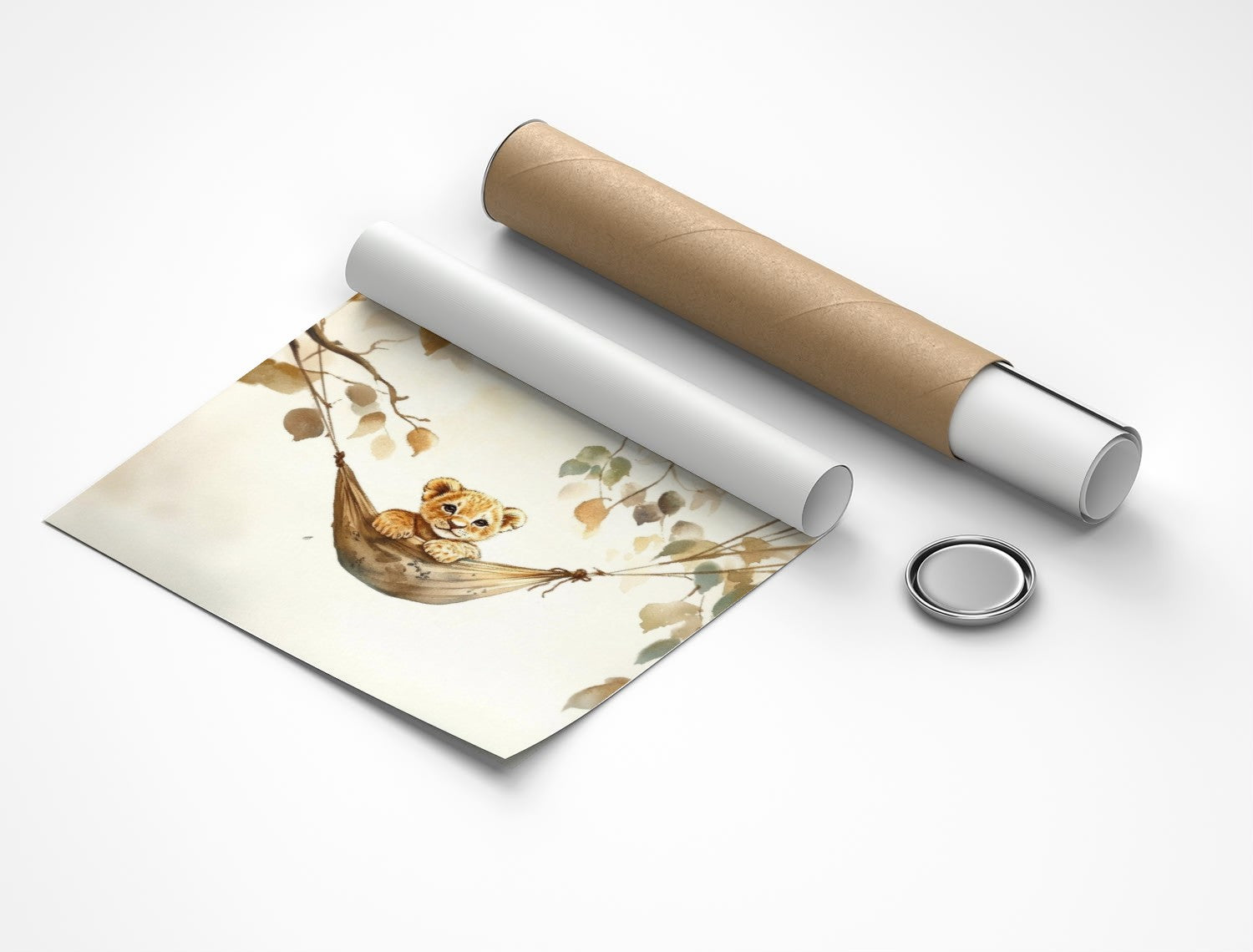 Rolled poster
