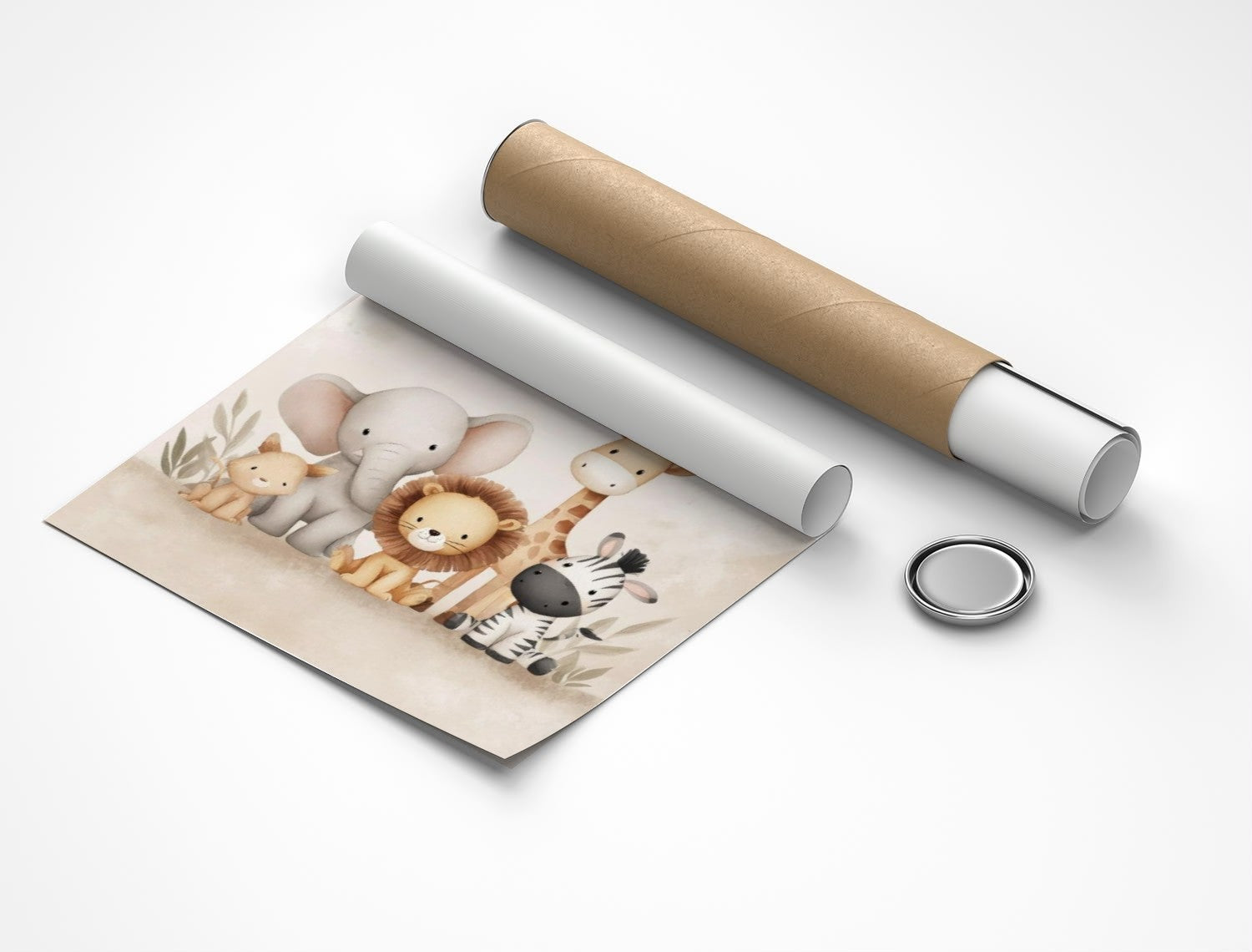 Rolled poster