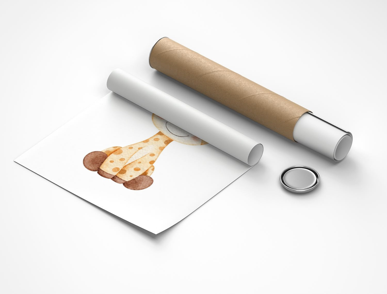 Rolled poster